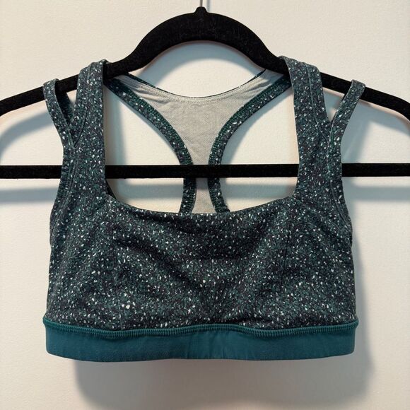 Lululemon Splendour Bra - Flashback Static Seamist Forage Teal / Forage Teal - Picture 1 of 7